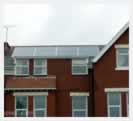 Worcester house with solar panels